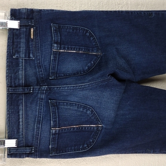 DIESEL ZIVY Blue Dark Wash Five Pocket Mid Rise Straight Leg Denim Jeans - Picture 10 of 15